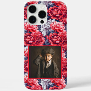 Peonies Custom Photo Iphone Case - Bestie Gift