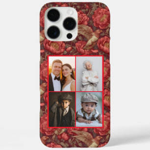 Peonies Custom Photo Iphone Case For Birthday Gift