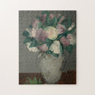 Peonies - Édouard Manet Jigsaw Puzzle