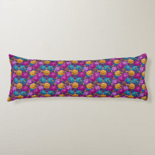 Peonies Floral Modern Farmhouse Modern Floor Body Cushion