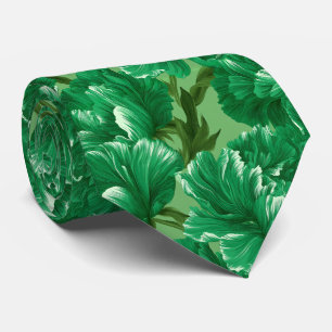 Peonies Floral Uncle Wedding Tie