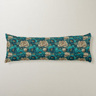 Peonies Garden Housewarming Coastal Bed Body Cushion