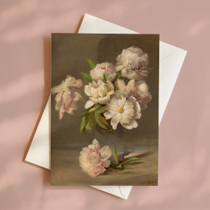 Peonies in a Vase   Charles Ethan Porter Card