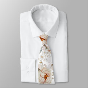 Peonies in Bloom Tie