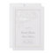 Peonies Ivory Formal Elegant Classic Frame Wedding