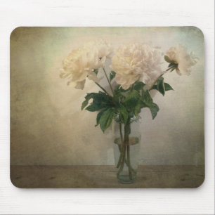 Peonies Mouse Mat