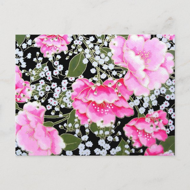 Peonies Postcard (Front)