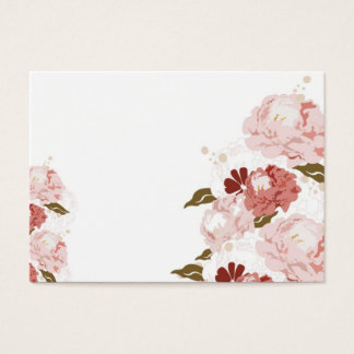 Peonies profile card