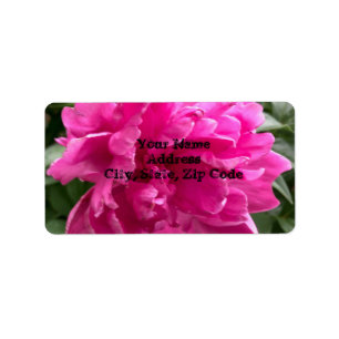 Peony Address Labels
