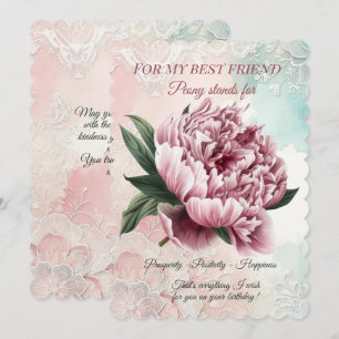 Peony Best Friend Birthday
