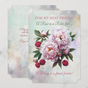 Peony Best Friend Birthday