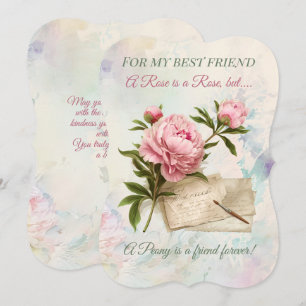 Peony Best Friend Birthday