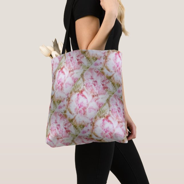Peony Bliss  Tote Bag (Close Up)