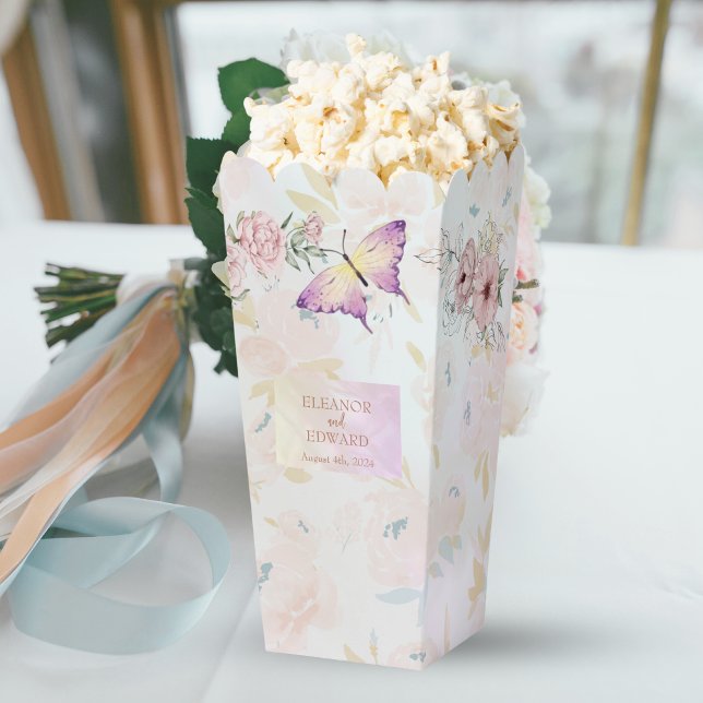 Peony Bouquet Wedding Favour Box (Creator Uploaded)