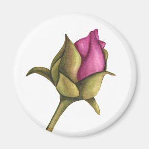 peony bud magnet