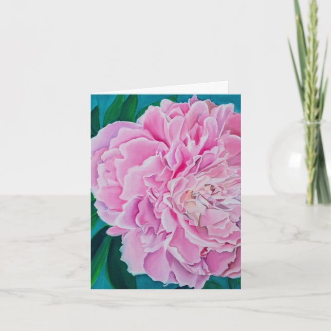 Peony Card (Front)