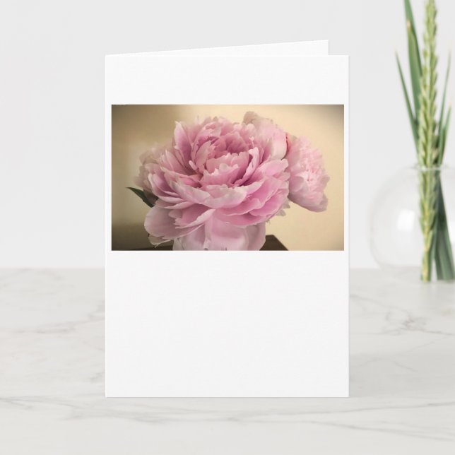 Peony, card (Front)