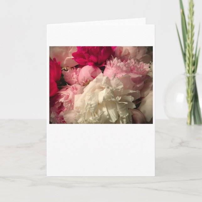 Peony, card (Front)