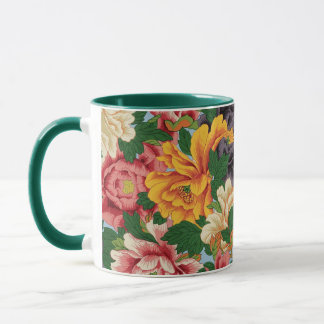 Peony Cascade Mug