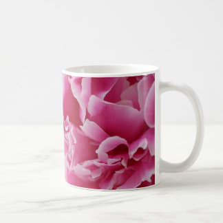 Peony closeup coffee mug