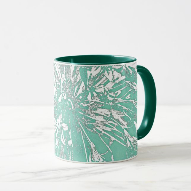 Peony Coffee Mugs (Front Right)