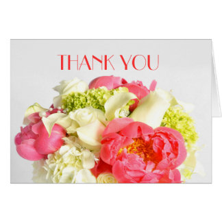Peony Floral Sweet Bouquet Thank you