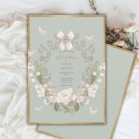 Peony Floral Vintage Wedding