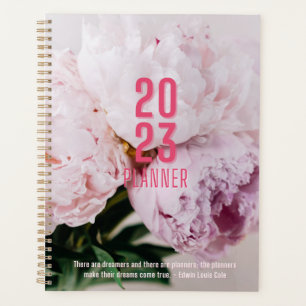 Peony Flower Planner