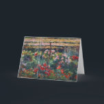 Peony Garden | Claude Monet Card<br><div class="desc">Peony Garden (1887) by Claude Monet (French, 1840–1926) is a lush and immersive impressionist celebration of nature in full bloom. Painted in the artist’s garden at Giverny, the composition overflows with vibrant peonies rendered in loose, dappled brushstrokes that capture the movement of light and air. Monet's focus on atmosphere and...</div>