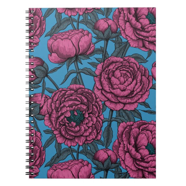 Peony garden notebook (Front)
