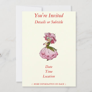 Peony Invitation