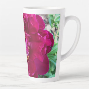 Peony Latte Mug