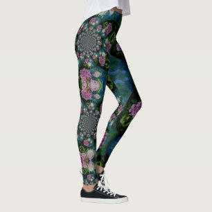 Peony Mandala Leggings