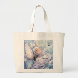 Peony Of The Dawn Large Tote Bag