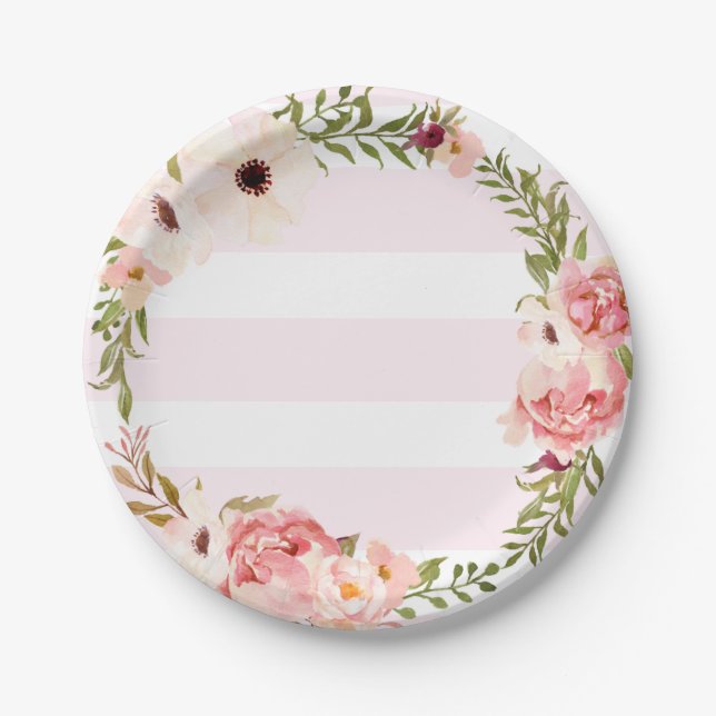 Peony Party Plates (Front)
