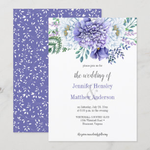 Peony Passion Wedding Invitation