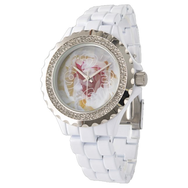 Peony petals watch (Angled)