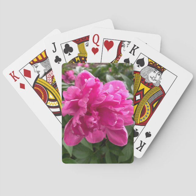 Peony Playing Cards (Back)