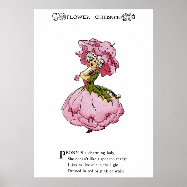 Peony Poster (Front)
