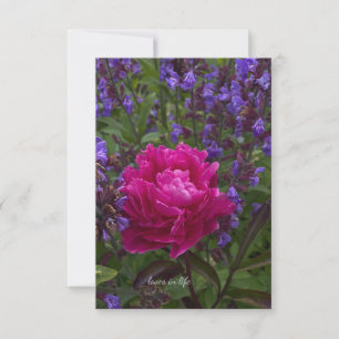 Peony & Sage Card