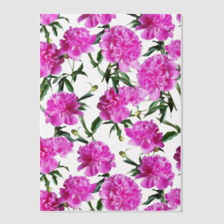 Peony. Vellum Invitations