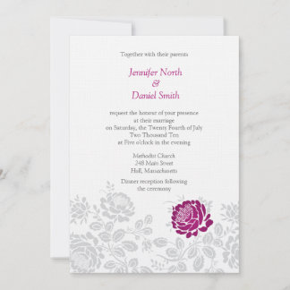 Peony Wedding Invitations
