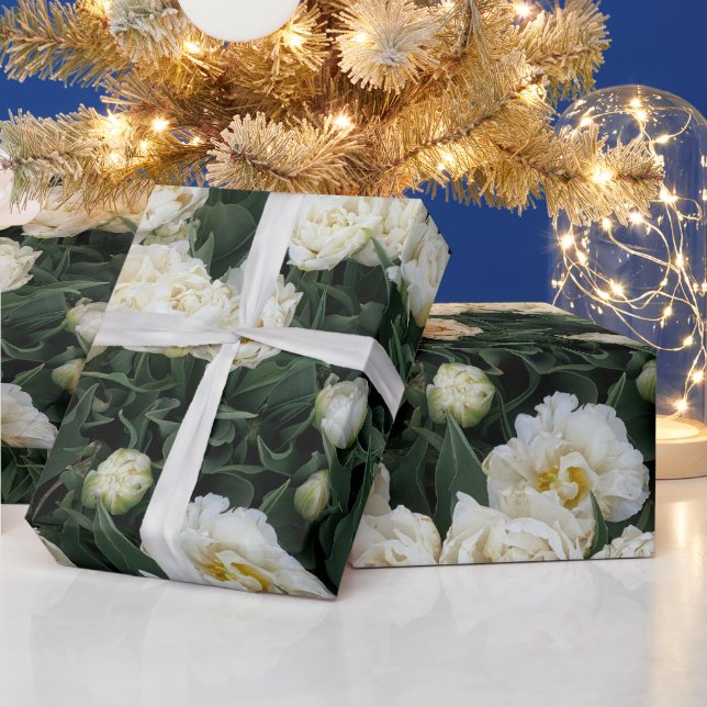 Peony Wrapping Paper (Holidays)