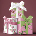 Peony Wrapping Paper Flat Sheet Set of 3<br><div class="desc">Celebrate any special occasion with this beautiful peony wrapping paper!</div>