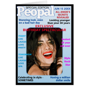 Peopal Mag Parody-Birthday-Upload Photo-Modern-Fun