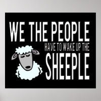 People and Sheeple - Political Humour