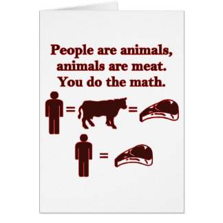 People are Animals: Meat Math