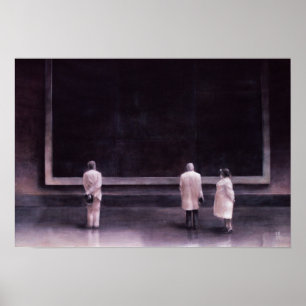 People at an Exhibition 1990 Poster