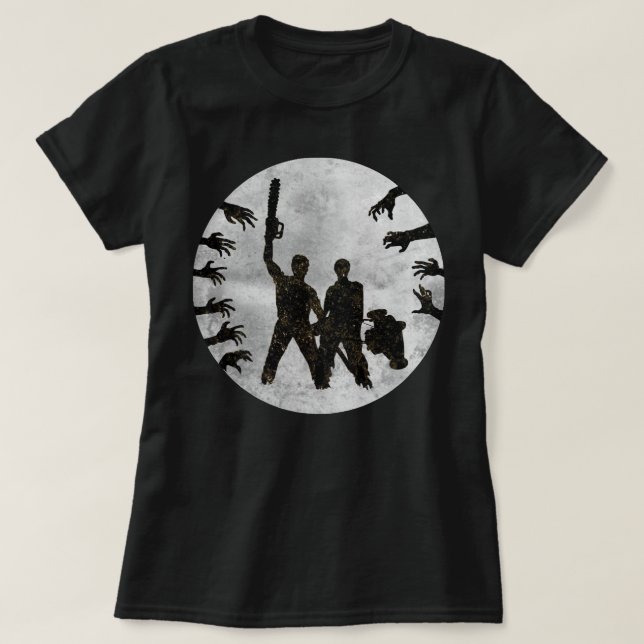 People Call Me Supernatural Evil Dead Horror Movie T-Shirt (Design Front)