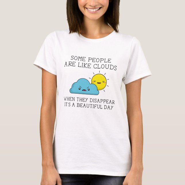 People Clouds T-Shirt (Front)